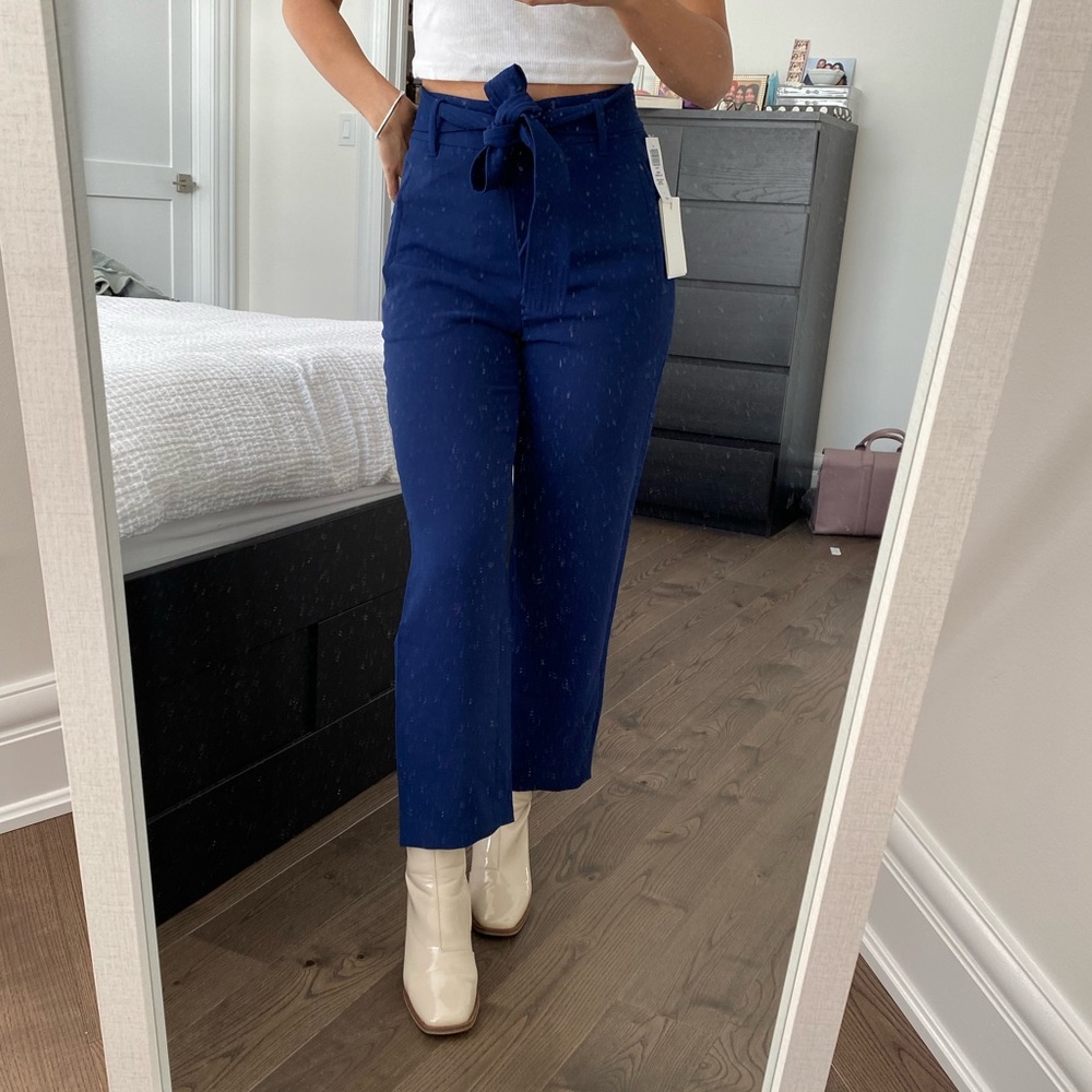 NWT Tie front Wilfred pants